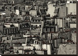 Chimneys of Paris Leinwand von Irmak Sabri