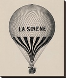 La Sirene Stretched Canvas Print by Unknown Unknown