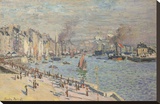 Port of Le Havre, 1874 Stretched Canvas Print by Monet Claude