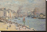Port of Le Havre, 1874 Stretched Canvas Print by Monet Claude