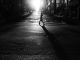 Cross Walking Photographic Print by Sharon Wish