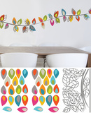 Darjeeling Transfer Wall Decals and Peel & Stick Wall Decals Wall Decal