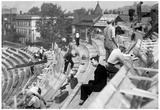 1930 Wrigley Field Construction Archival Photo Poster Photo