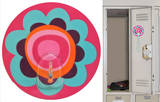 Flower Magic Locker Hook Wall Decal