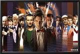 Doctor Who Doctors Collage Posters