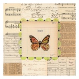 Hope Butterfly Giclee Print by Courtney Prahl