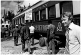 Circus Side Show Boxcar Train Archival Photo Poster Print