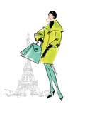 Colorful Fashion II Giclée-Druck von Anne Tavoletti