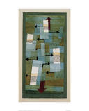 Equilibre instable Affiche par Paul Klee