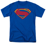 Man of Steel - 8 Bit Shield Shirts