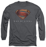 Long Sleeve: Man of Steel - MoS New Logo Shirts