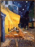 The Café Terrace on the Place du Forum, Arles, at Night, c.1888 Posters by Van Gogh Vincent