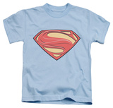 Youth: Man of Steel - New Solid Shield T-Shirt