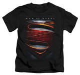 Youth: Man of Steel - Large Shield T-shirts