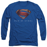 Long Sleeve: Man of Steel - MoS New Logo T-shirts