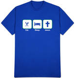 Eat Sleep Jesus Shirts