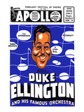 Apollo Theatre Newspaper Ad: Duke Ellington and Orchestra, Isabel Brown, Ivy Anderson and More Giclee Print