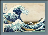 The Great Wave at Kanagawa (from 36 views of Mount Fuji), c.1829 Prints by Hokusai Katsushika