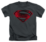 Youth: Man of Steel - Red And Black Glyph Shirts