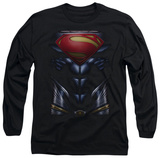 Long Sleeve: Man of Steel - MoS Costume T-Shirt
