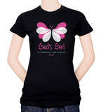 Womens: Butterfly Girl Unfading Beauty T-Shirt