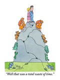 Well, that was a total waste of time! - New Yorker Cartoon Premium Giclee Print by Gahan Wilson
