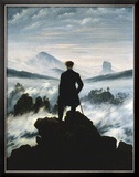 The Wanderer Above the Sea of Fog, c.1818 Poster by Friedrich Caspar David