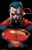 Man of Steel Superman - Heat Vision Movie Poster Prints