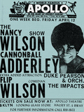 Apollo Theatre: Nancy Wilson, Cannonball Adderley, Duke Pearson, Flip Wilson, and The Impacts; 1968 Giclee Print