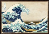 The Great Wave at Kanagawa (from 36 views of Mount Fuji), c.1829 Poster by Hokusai Katsushika