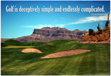 Arnold Palmer Golf Quote Poster Photo