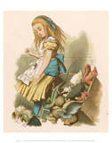 Alice with squirrel Poster