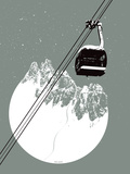 First Descent Serigraph by Mike Klay