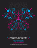 Mates of State, Black Kids, Judgement Day Serigraph by Mike Klay