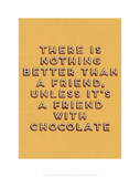 Friend with Chocolate Prints