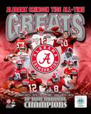 University of Alabama Crimson Tide All Time Greats Composite Photo