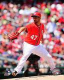 Gio Gonzalez 2013 Action Photo