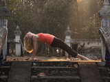 Yoga - Chiang Dao - Thailand Photographic Print by Dan Holz