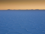 The Salar De Uyuni Salt Flat and Andes Mountains in the Distance Photographic Print by Sergio Ballivian