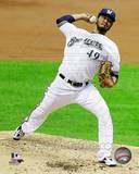 Yovani Gallardo 2013 Action Photo