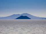 The Salar De Uyuni Salt Flat and Andes Mountains in the Distance Photographic Print by Sergio Ballivian