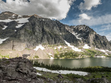 A Mountain Goat in Glacier National Park, Montana. Photographic Print by Steven Gnam