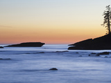 Rocky Coastline at Dusk, West Coast Trail, British Columbia, Canada. Photographic Print by Ethan Welty