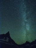Milky Way over Glacier National Park, Montana. Photographic Print by Steven Gnam