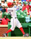 Ian Kinsler 2013 Action Photo