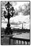 Paris Sunset Gates Photographic Print by Philippe Hugonnard
