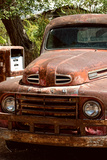 Véhicule Ford Rouillé Dans Un Garage Au Bord De La Route 66 III Photographic Print by Philippe Hugonnard
