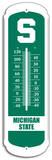 NCAA Michigan State Spartans Outdoor Thermometer Tin Sign