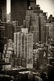 Vue De Garment District Avec L'Hotel "New Yorker" Photographic Print by Philippe Hugonnard