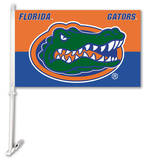 NCAA Florida Gators Car Flag With Wall Brackett Novelty